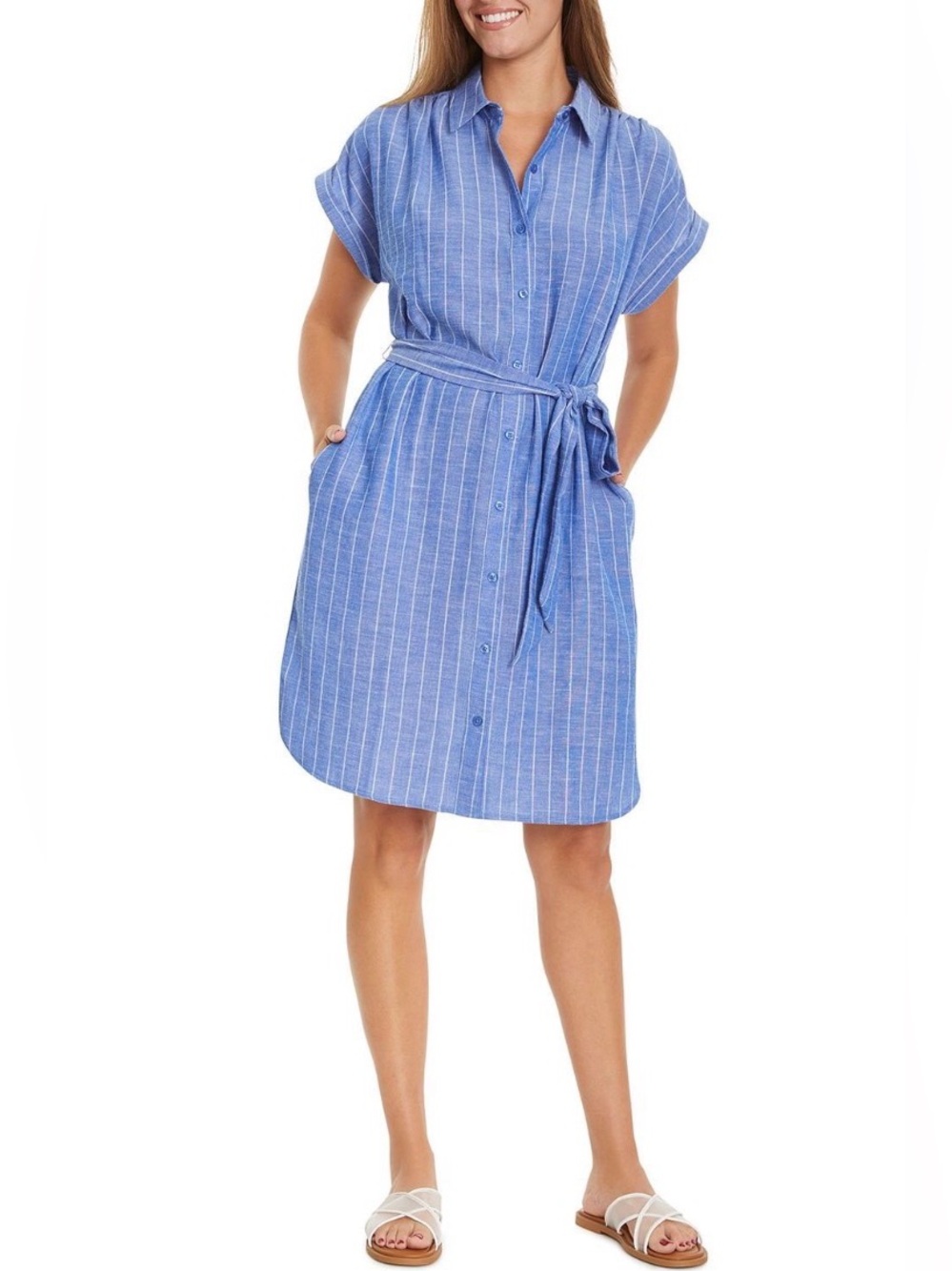 Nine West Shirt Dress Sz Medium - NWT